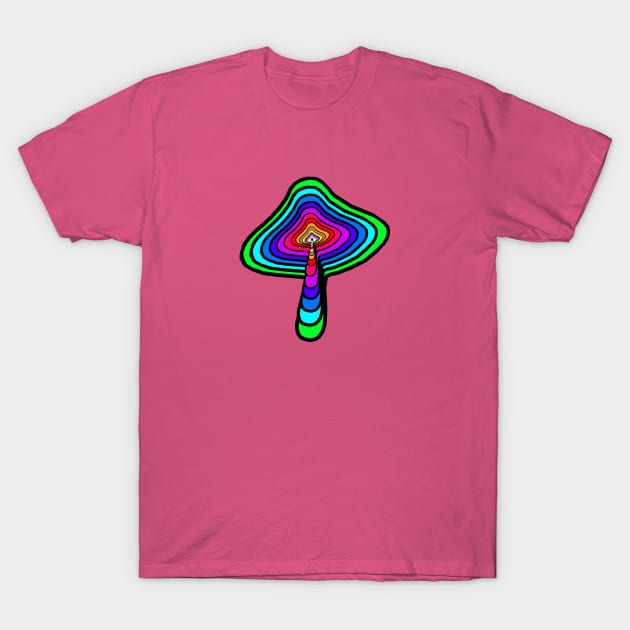 magic mushroom T-Shirt by Wirrr4U